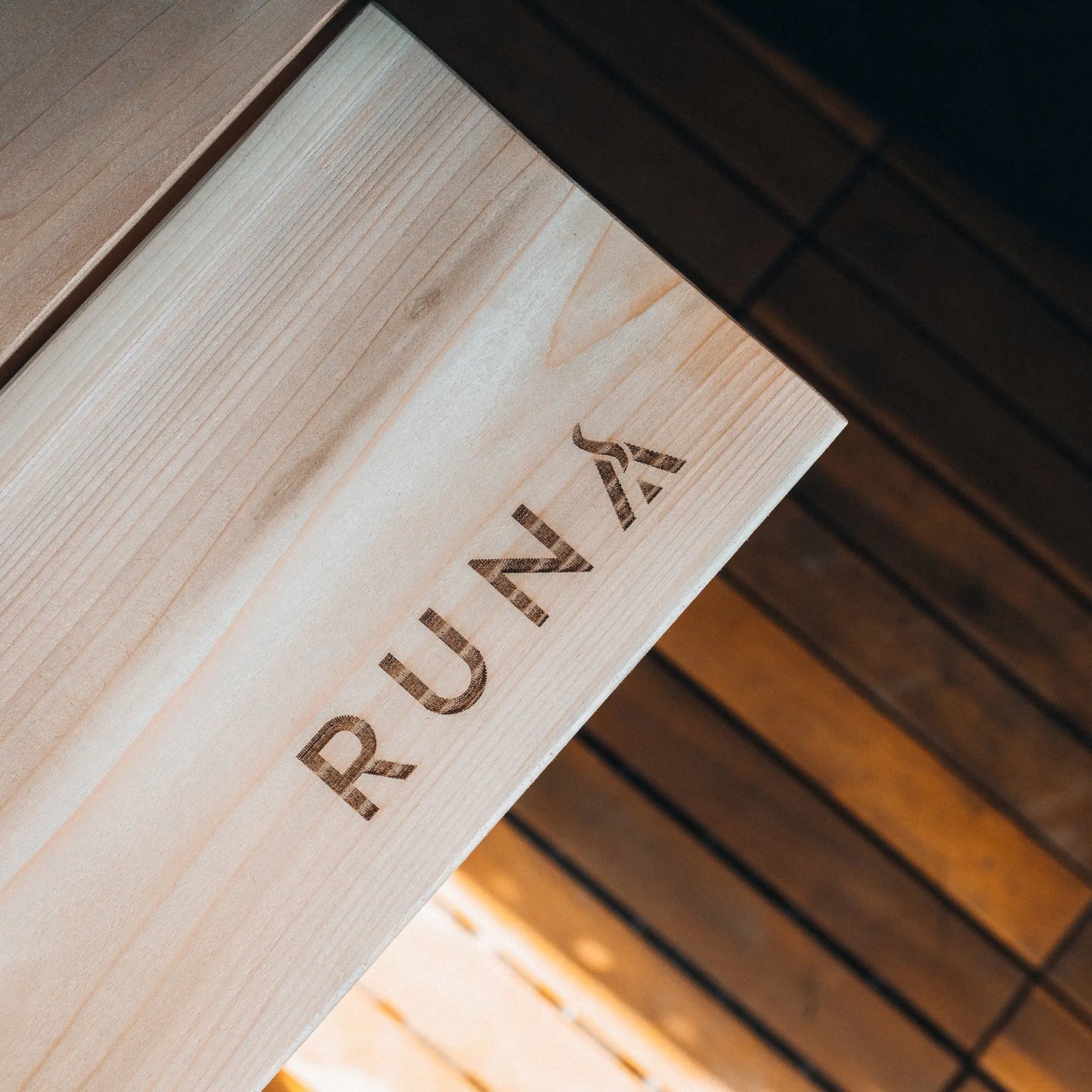 RUNA Saunabank aus Holz