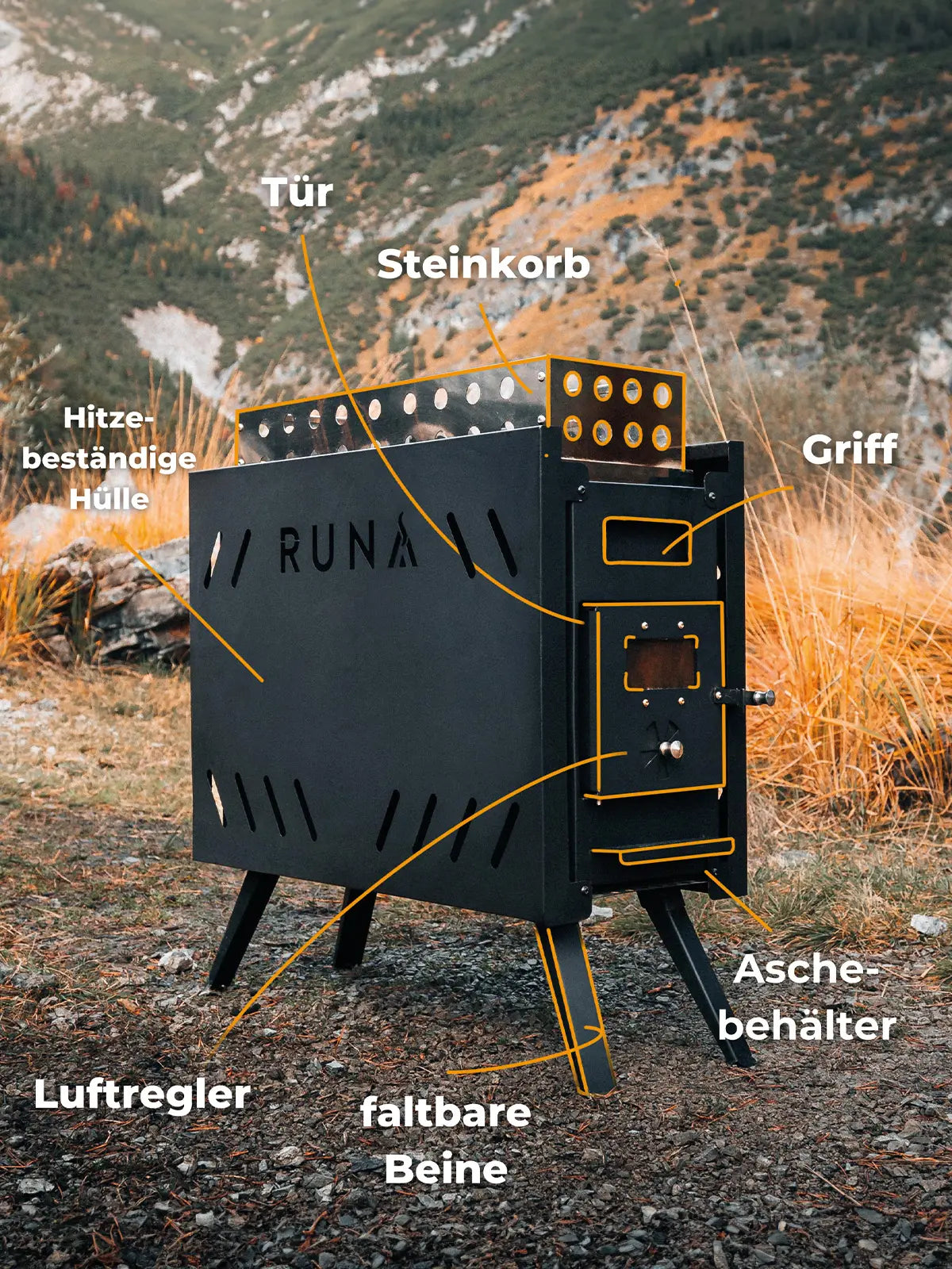 RUNA Zeltsaunen-Set