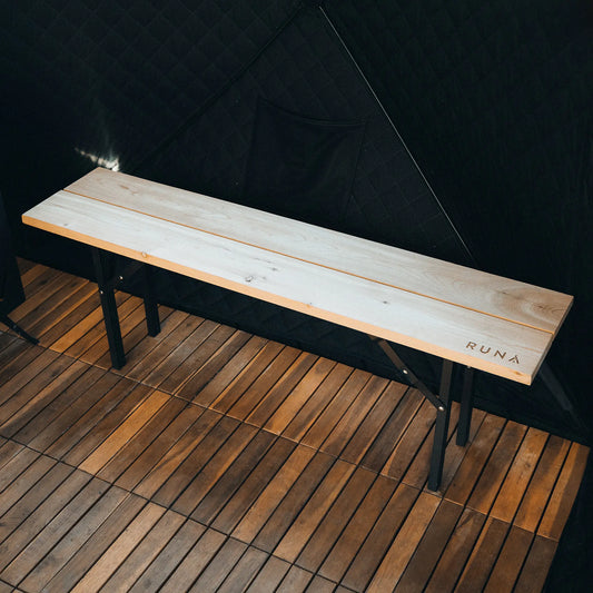 RUNA Saunabank aus Holz